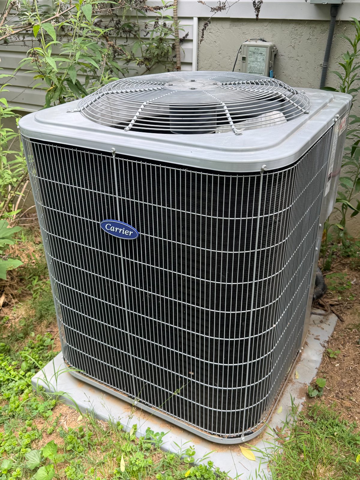 Example: an outdoor air-conditioning condenser